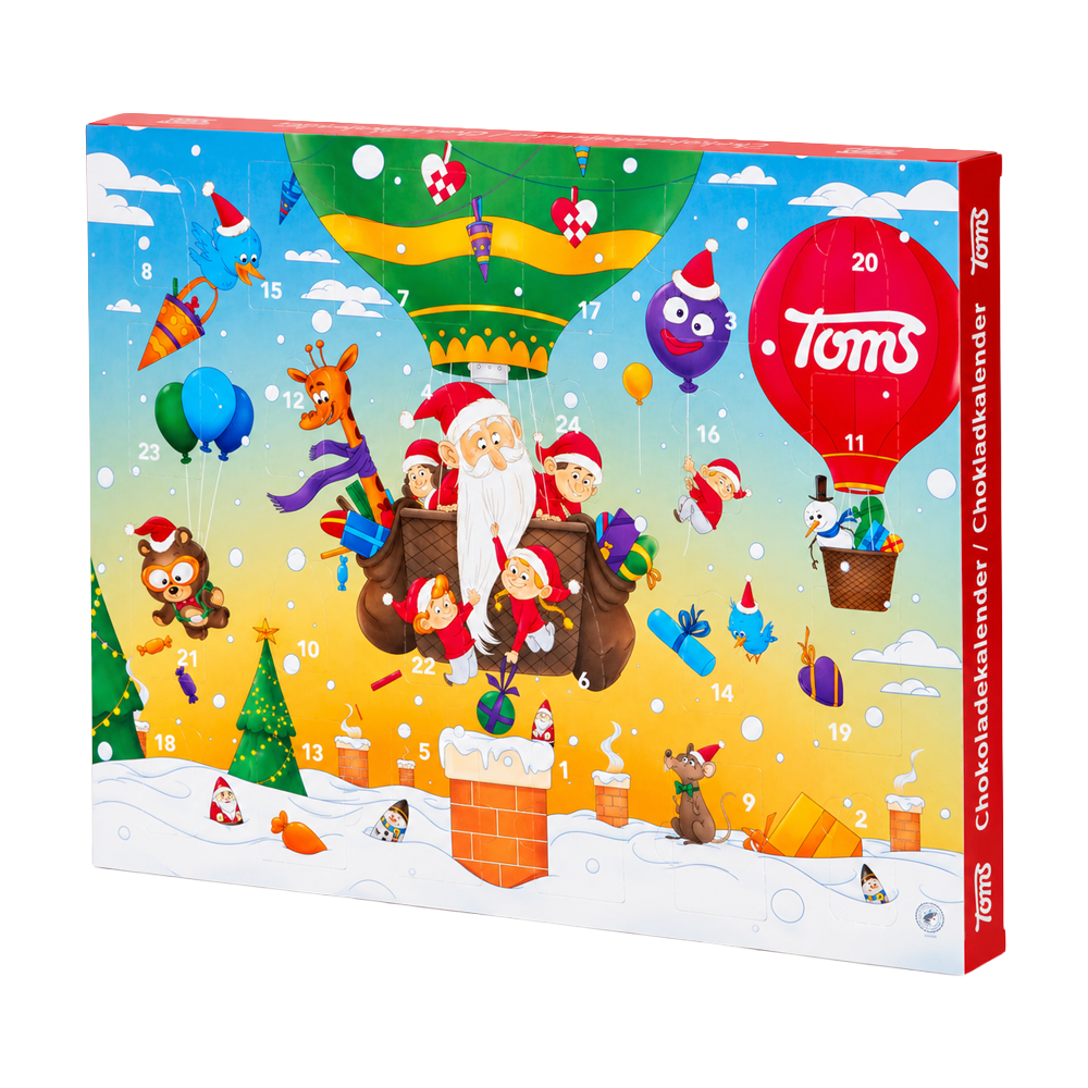 Tomt Choklad Julkalender 185g
