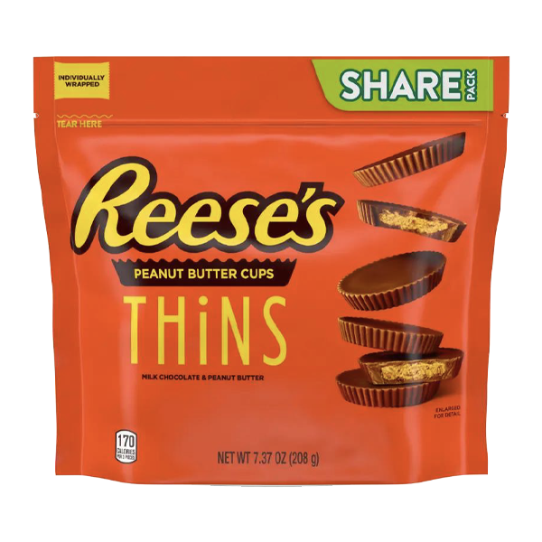 Reese's Peanut Butter Cups Thins 208G