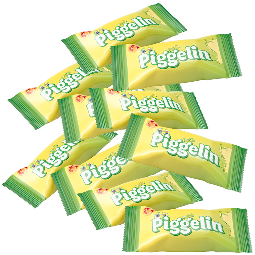 10st - Piggelin glassgodis