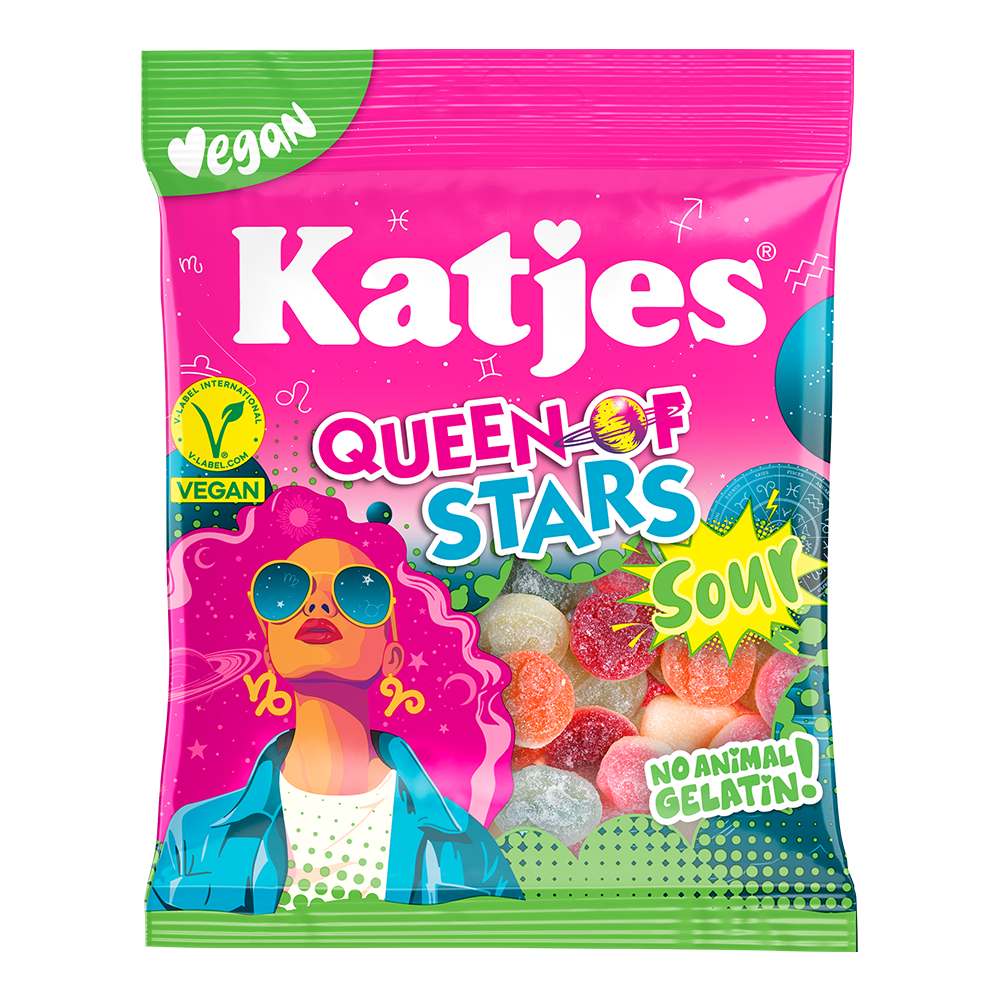 Katjes Astro Queen Of Stars 80g