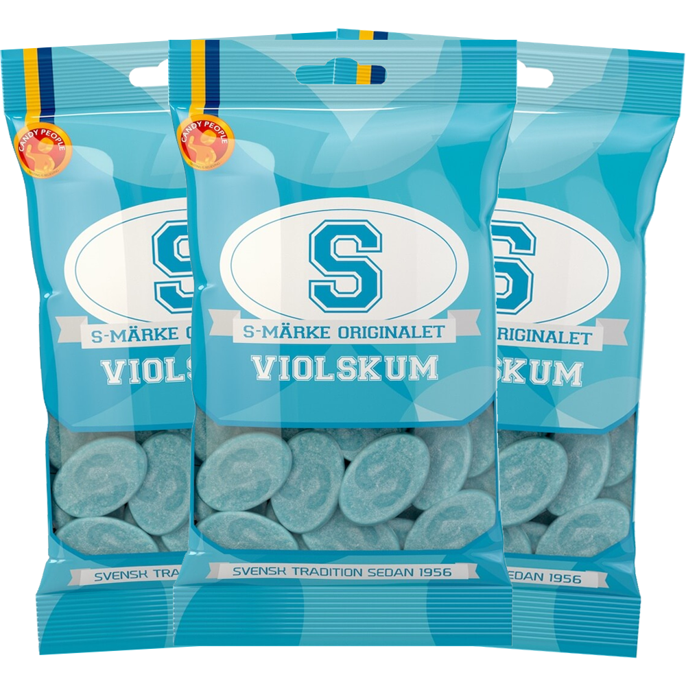 3st - S-Märke Violskum 70g