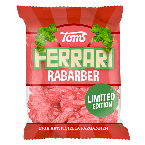 Ferrari Rabarber 120g