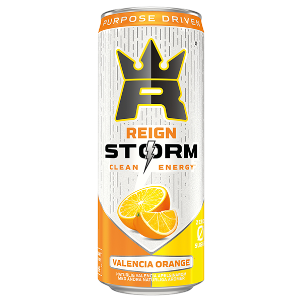 Reign Storm Valencia Orange 355ml