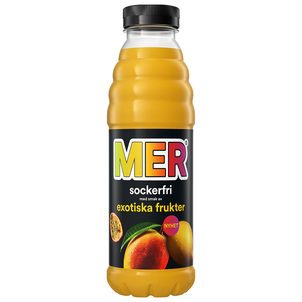 Mer Sockerfri Exotiska Frukter 50cl