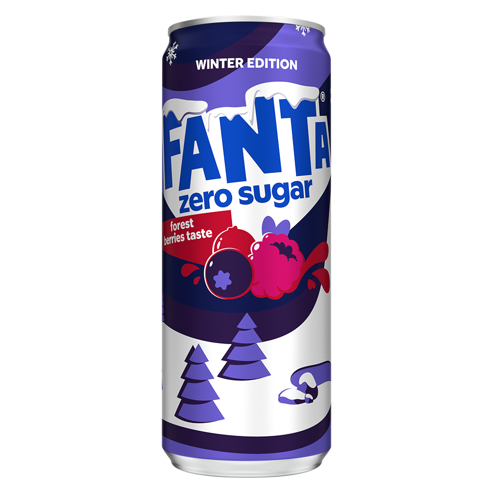 Fanta Zero Forest Berries 33cl