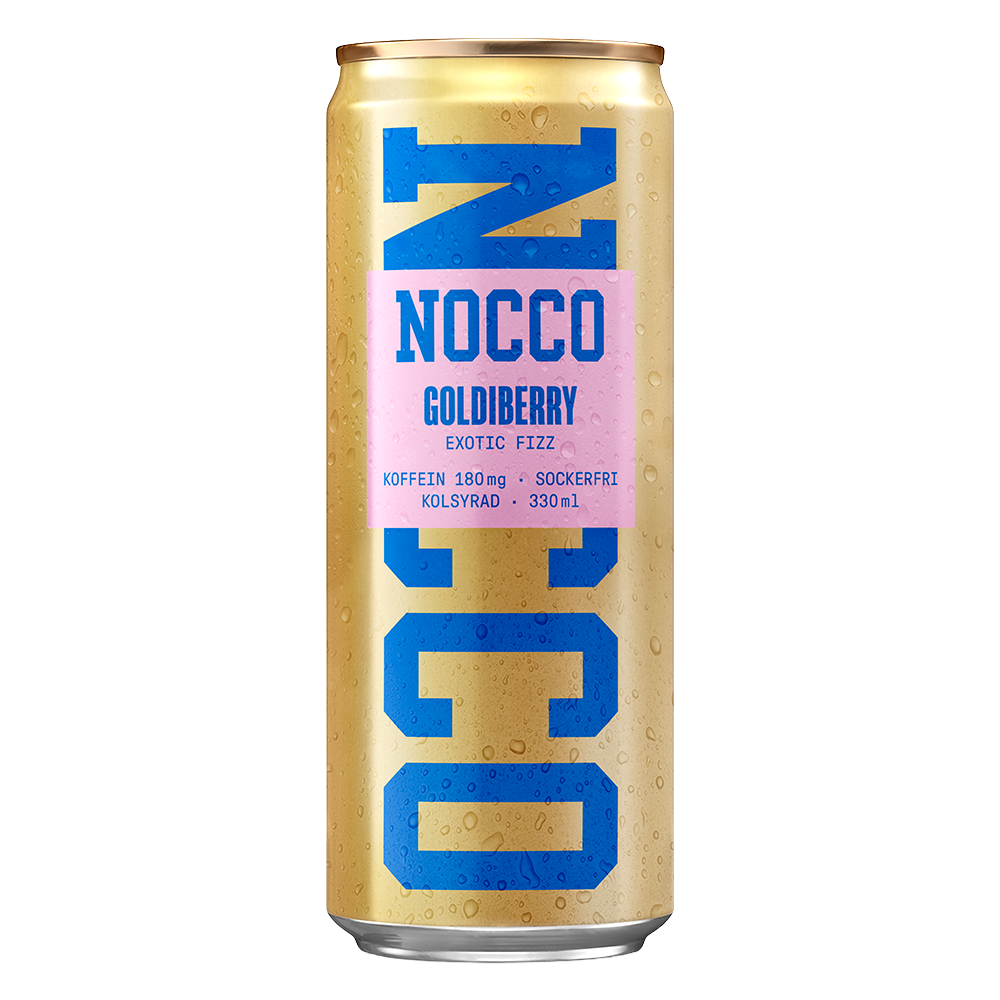 Nocco Goldiberry Exotic Fizz 33cl