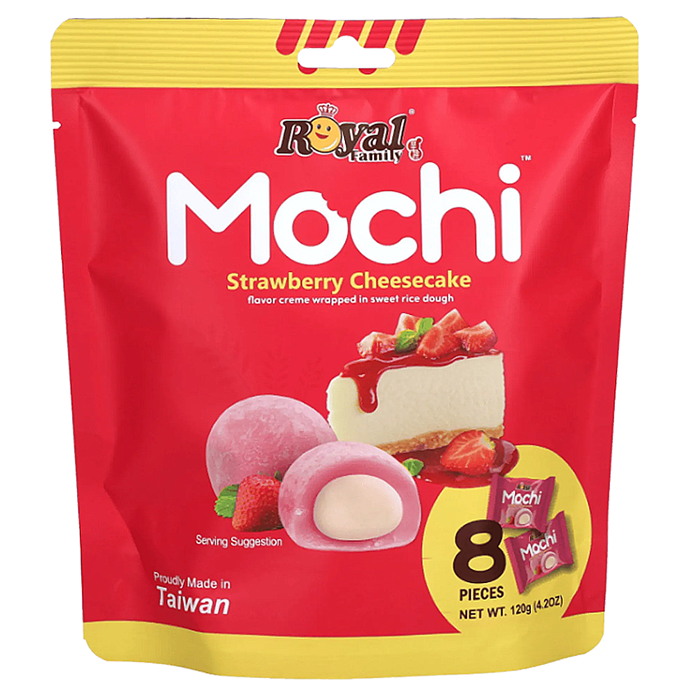 Royal F Mochi Strawberry Cheesecake 120g