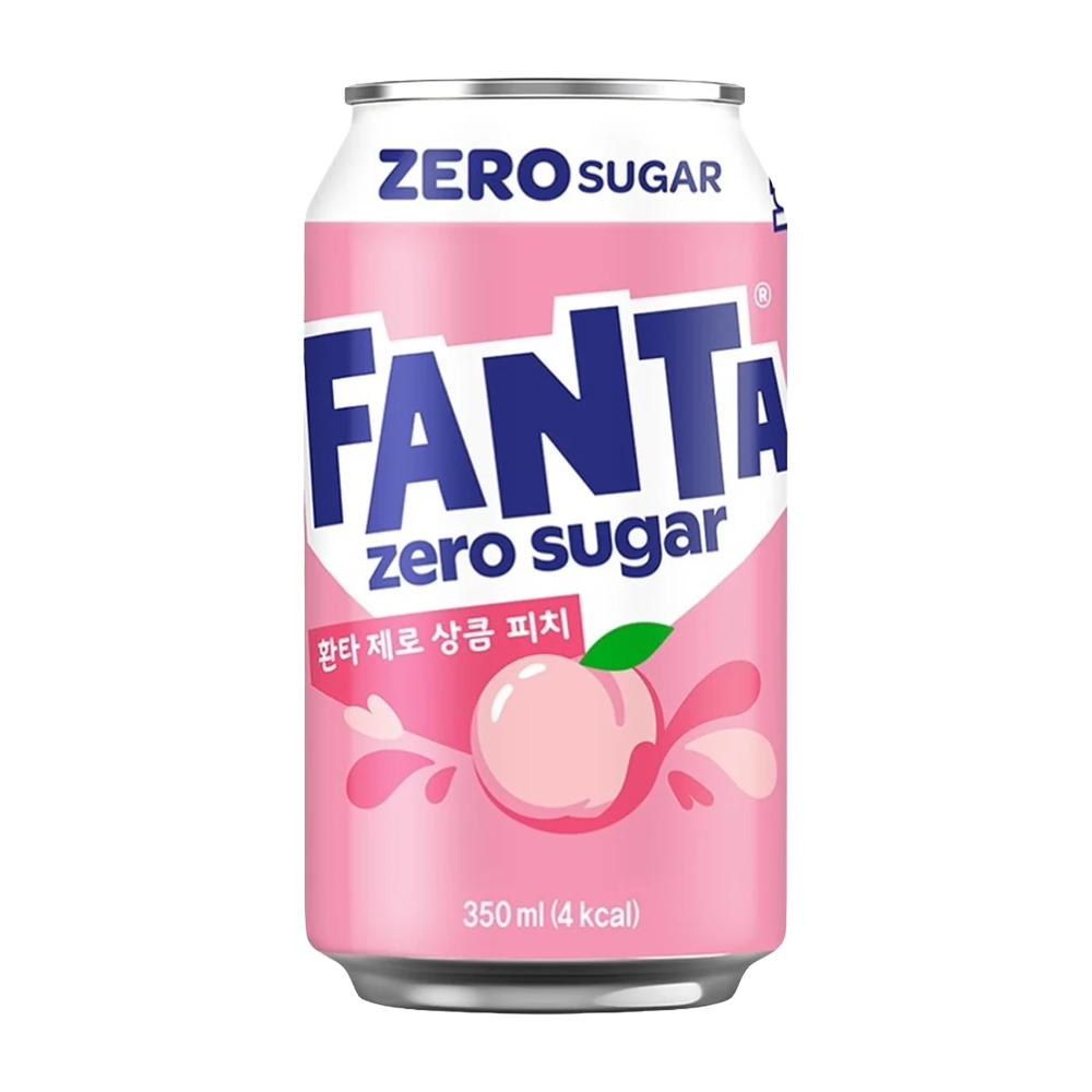 Fanta White Peach Zero 350ml