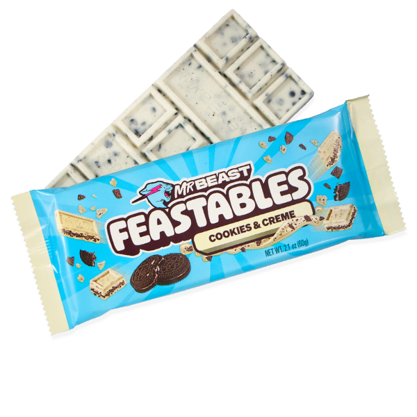 Mr Beast Feastables Cookie & Creme 60g