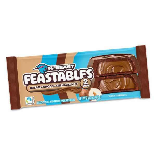 Mr Beast Feastables Chocolate Hazel 40g