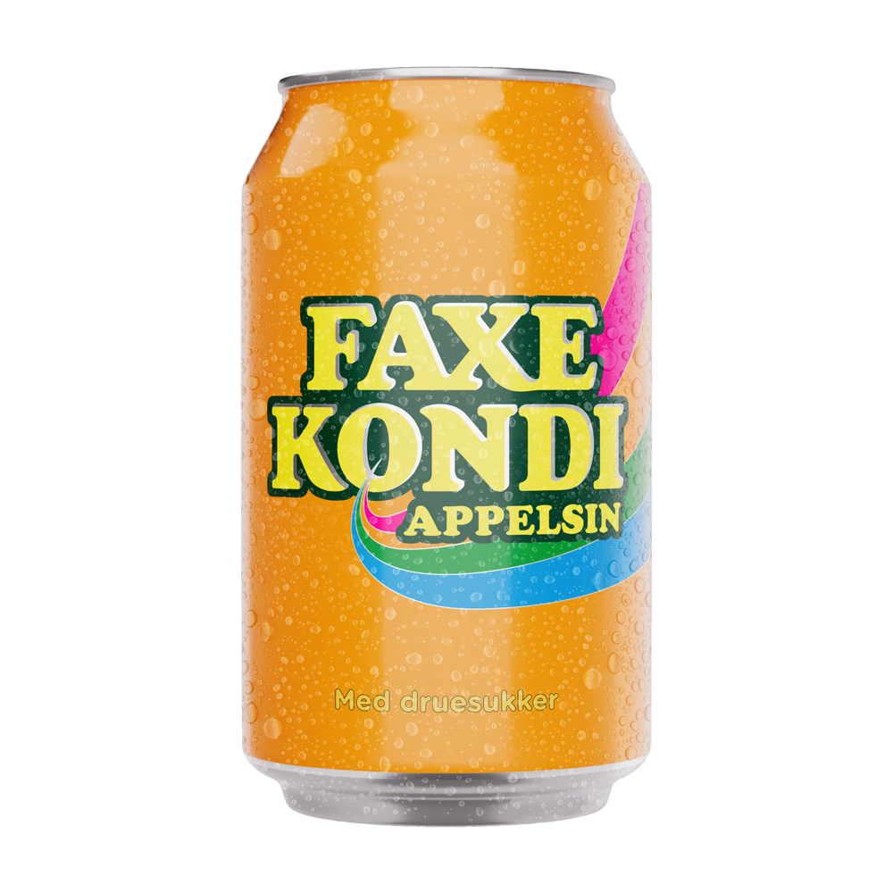 Faxe Kondi Appelsin 330ml