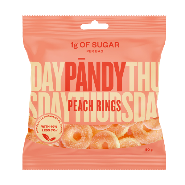 Pändy Peach Rings 50g
