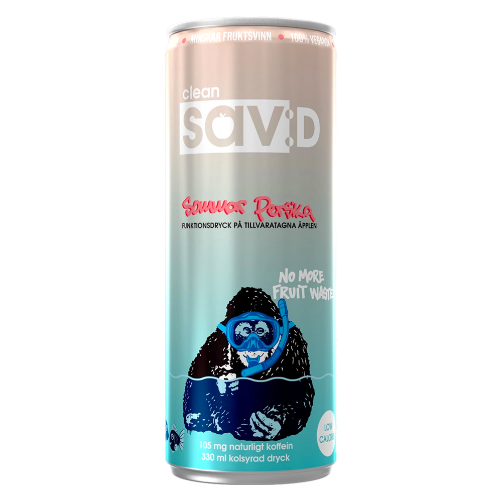 Clean Sav:D Sommar Persika 33cl