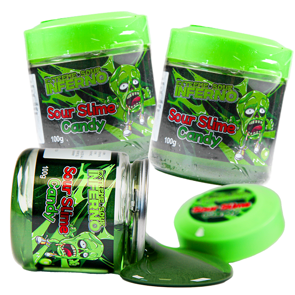 3st - Jellioo Inferno Sour Slime 100g