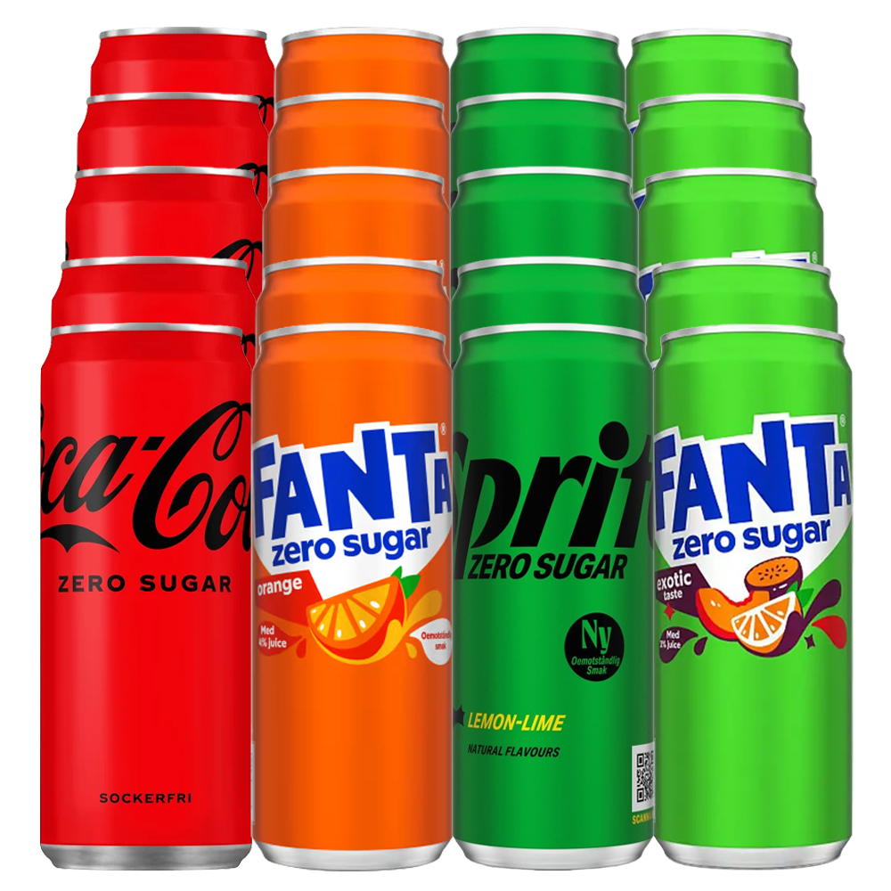 Mixflak - Coca-Cola, Fanta, Sprite Zero