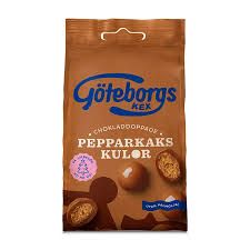 Pepparkakskulor Mjölkchoklad 120g