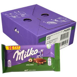 Milka Hasselnöt 45g x 19