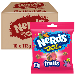 Nerds Gummy Cluster Rainbow 113G 10st