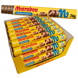 Marabou Mjölkrulle 74g x 28st