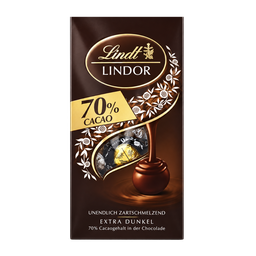 Påse Lindt Lindor 70% Cacao 137g