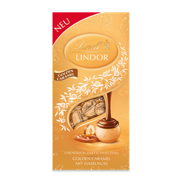 Påse Lindt Lindor Golden Caramel 137g