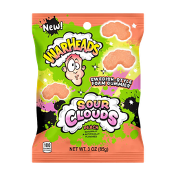 Warheads Sour Clouds Peach 85g