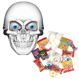Halloween Candy Mask Silver 175g