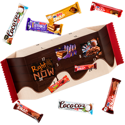 Chokladbars Kalender 954g