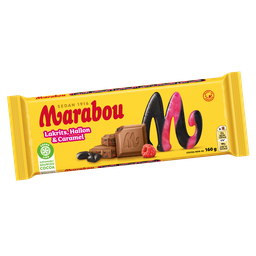 Marabou Lakrits Hallon Caramel 160g