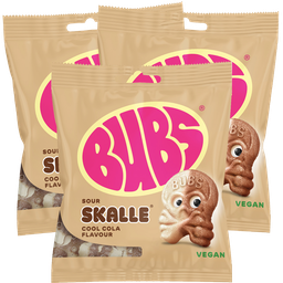 3st - Bubs Cool Cola Skalle 155g