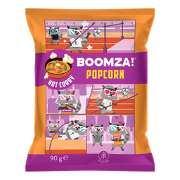 BOOMZA! Popcorn Hot Curry 90g