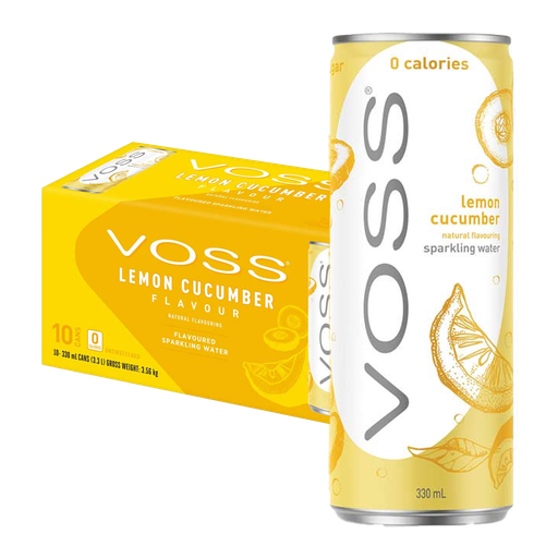 VOSS Water Lemon Cucumber 33cl x 10st
