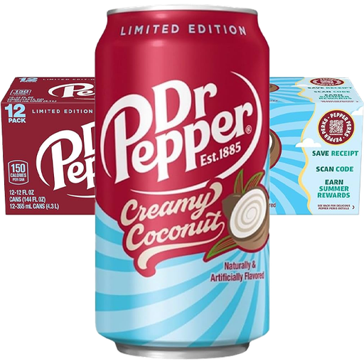 DR Pepper Coconut 355ml x 12-pack