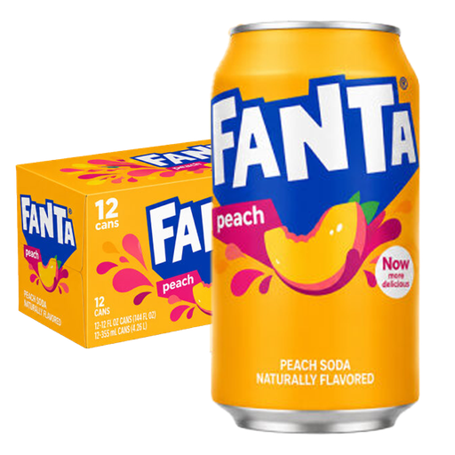 Fanta Peach 35,5cl x 12st