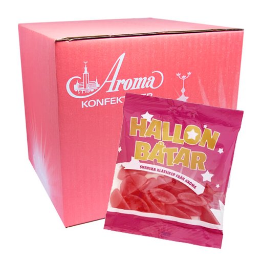 Hallonbåtar 80g x 20 st