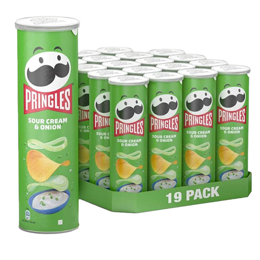 Pringles Sour Cream & Onion 19st x 165g
