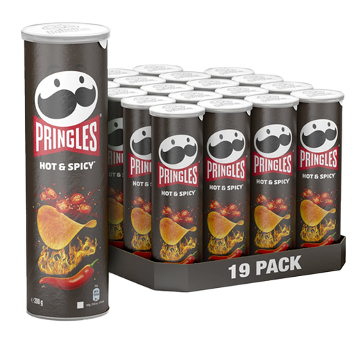 Pringles Hot & Spicy 19st x 165g