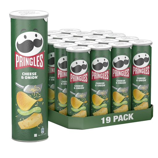 Pringles Cheese & Onion 19st x 165g