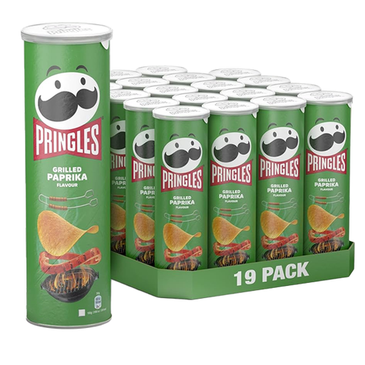 Pringles Grilled Paprika 19st x 165g