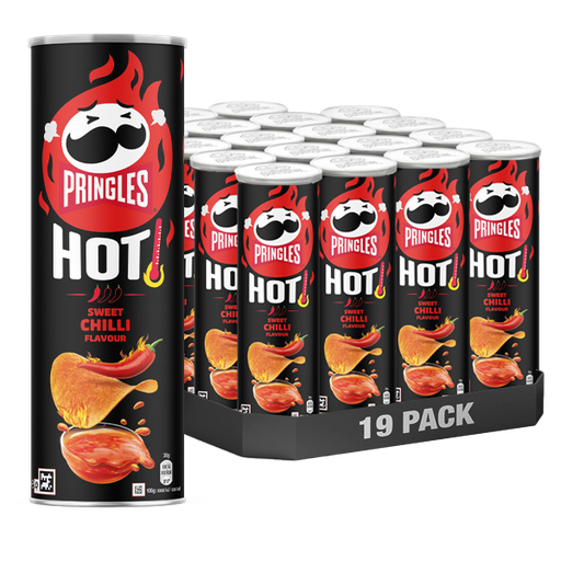 Pringles Hot Sweet Chili 19st x 160g