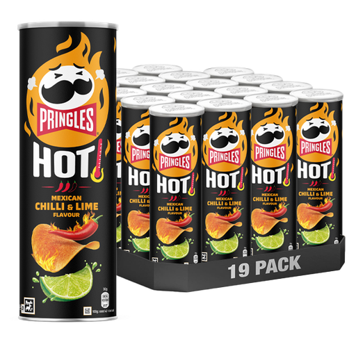 Pringles Hot Chili & Lime 19st x 160g
