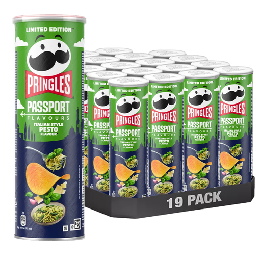 Pringles Italian Style Pesto 165g x 19st