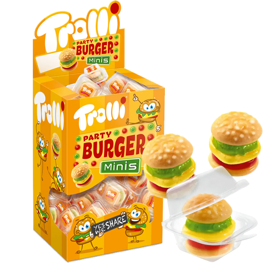 Trolli Party Miniburger 80-pack