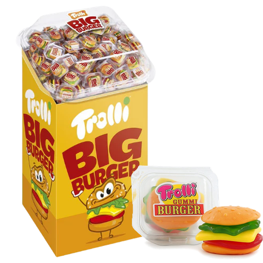 Trolli Burger Display 180st
