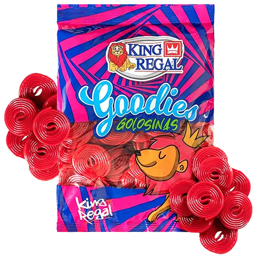 King Regal Snurror Jordgubb 1kg