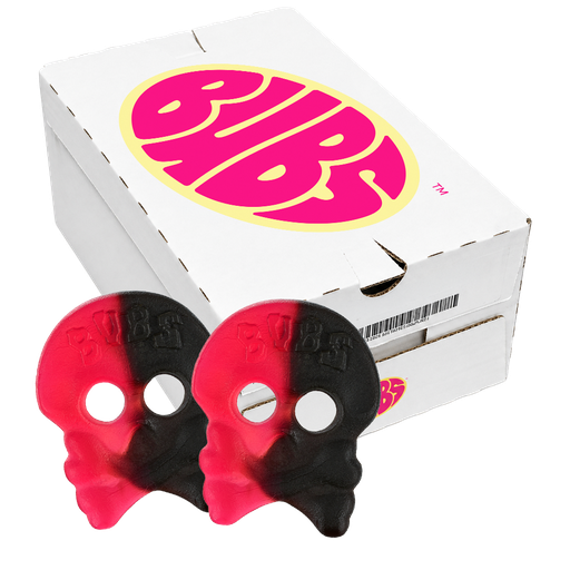 RASPBERRY SALTY LICORICE SKALLE 4KG