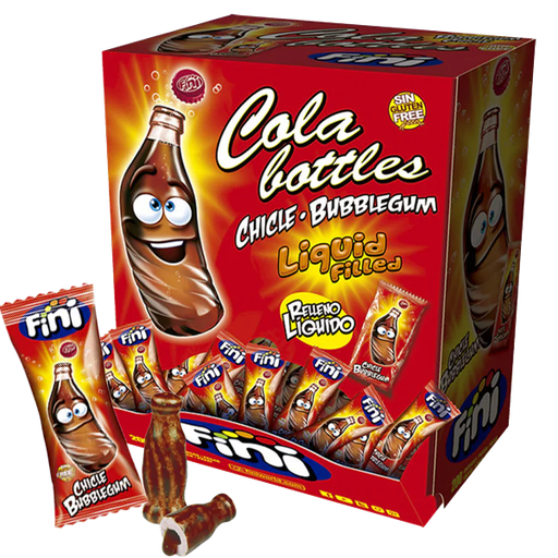 Fini Cola Bottles Bubble Gum 200st