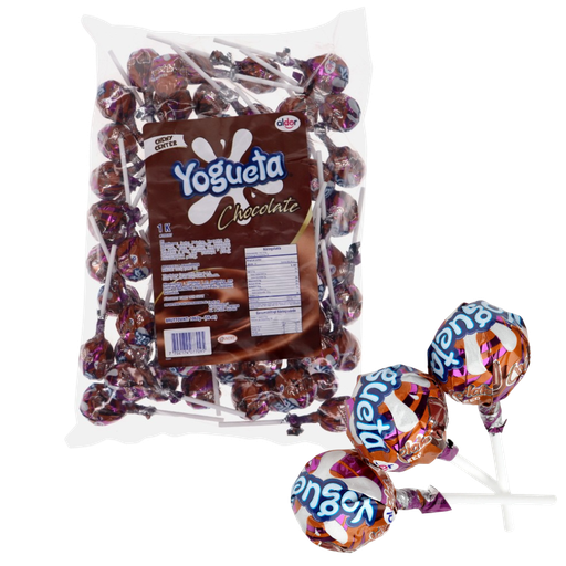 Yogueta Chocolate Klubbor 17g - 63 st