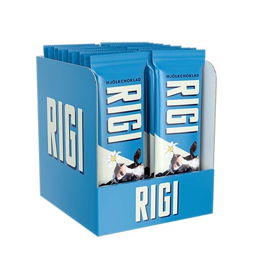 RIGI Mjölkchoklad 20g x 20 st