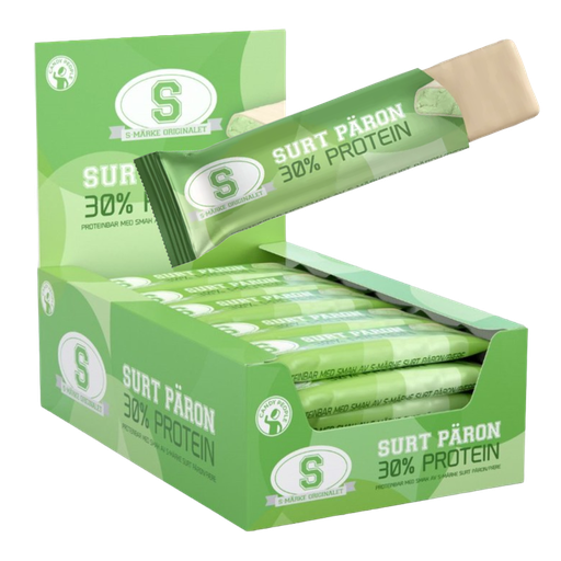 S-Märke Proteinbar Sur Päron 35g x 20st